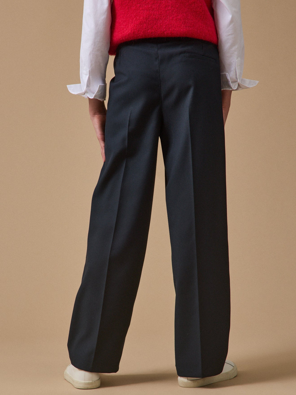 Pantalon large à pont Fille - 2