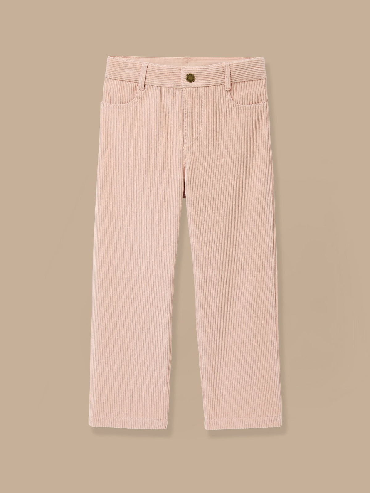 Pantalon droit en velours Fille - 1