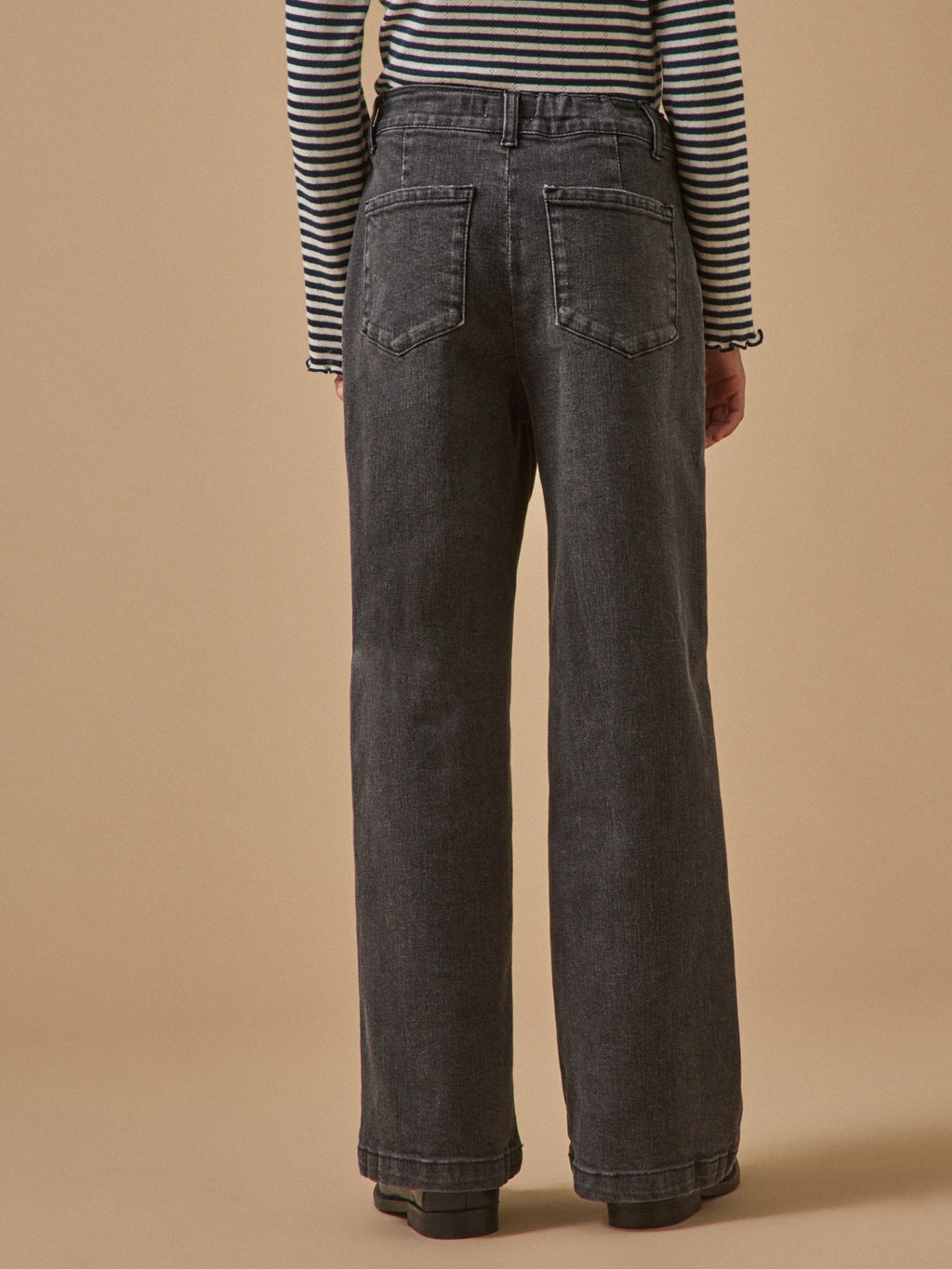 Pantalon large en denim Fille - 2