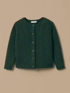 Cardigan Fille en laine mérinos - 1