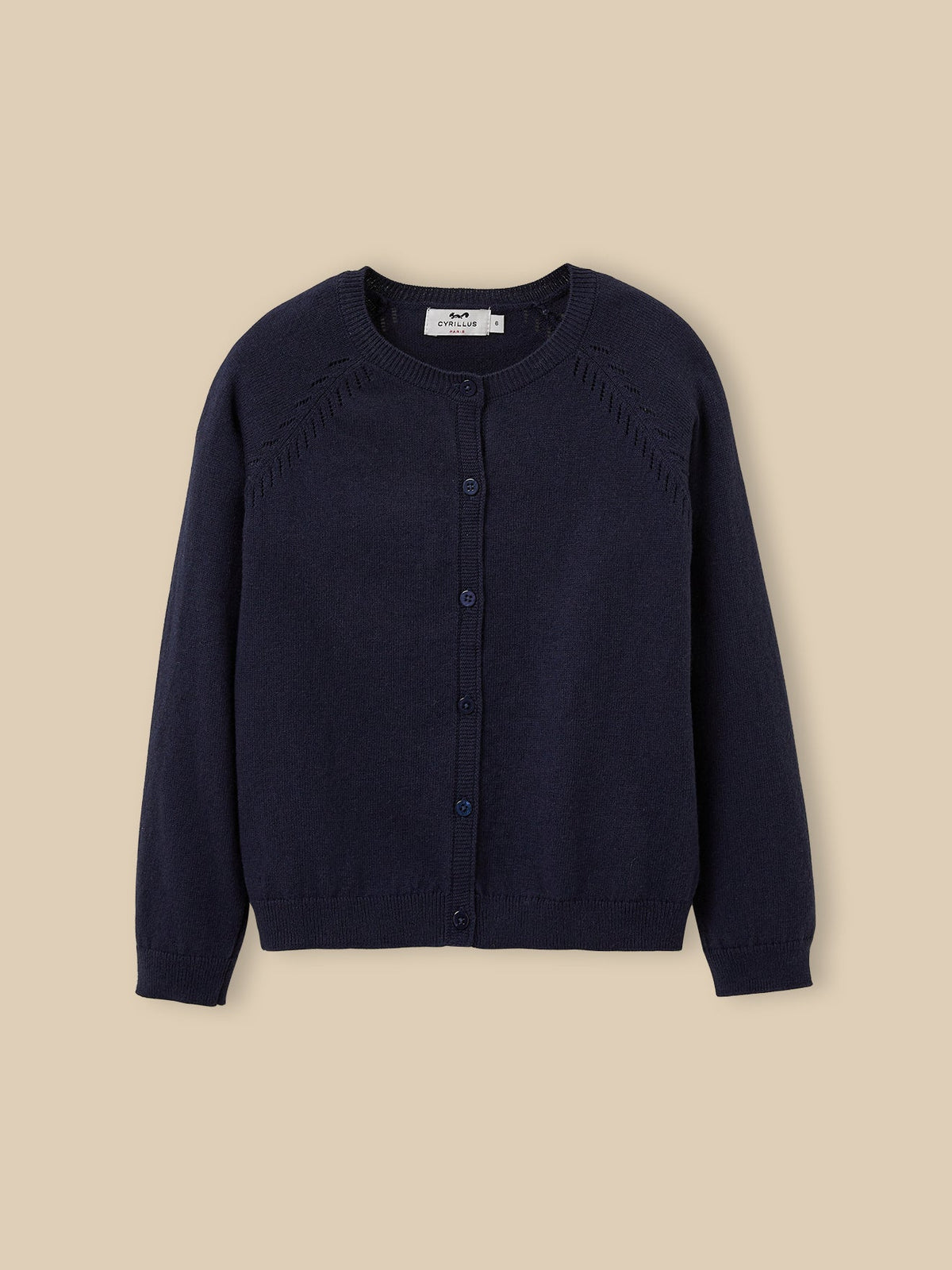 Cardigan Fille en coton et laine - 3