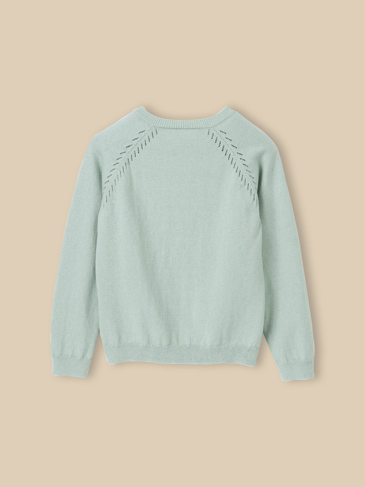 Cardigan Fille en coton et laine - 2