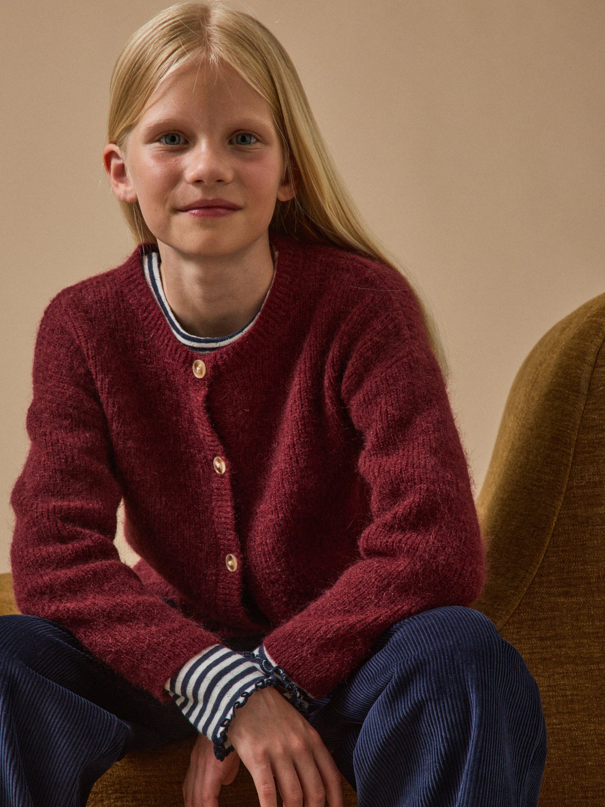 Cardigan laine et mohair - Collection Junior - 3