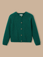 Cardigan Fille point fantaisie - 1