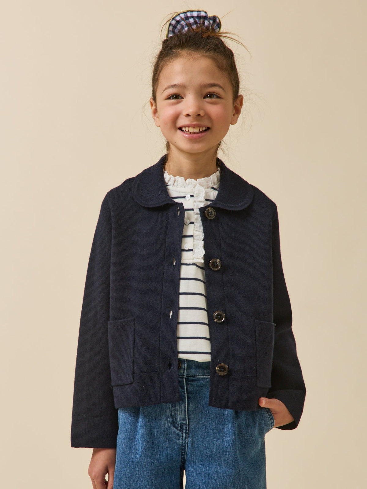 Cardigan en maille Milano Fille - collection Junior - 2