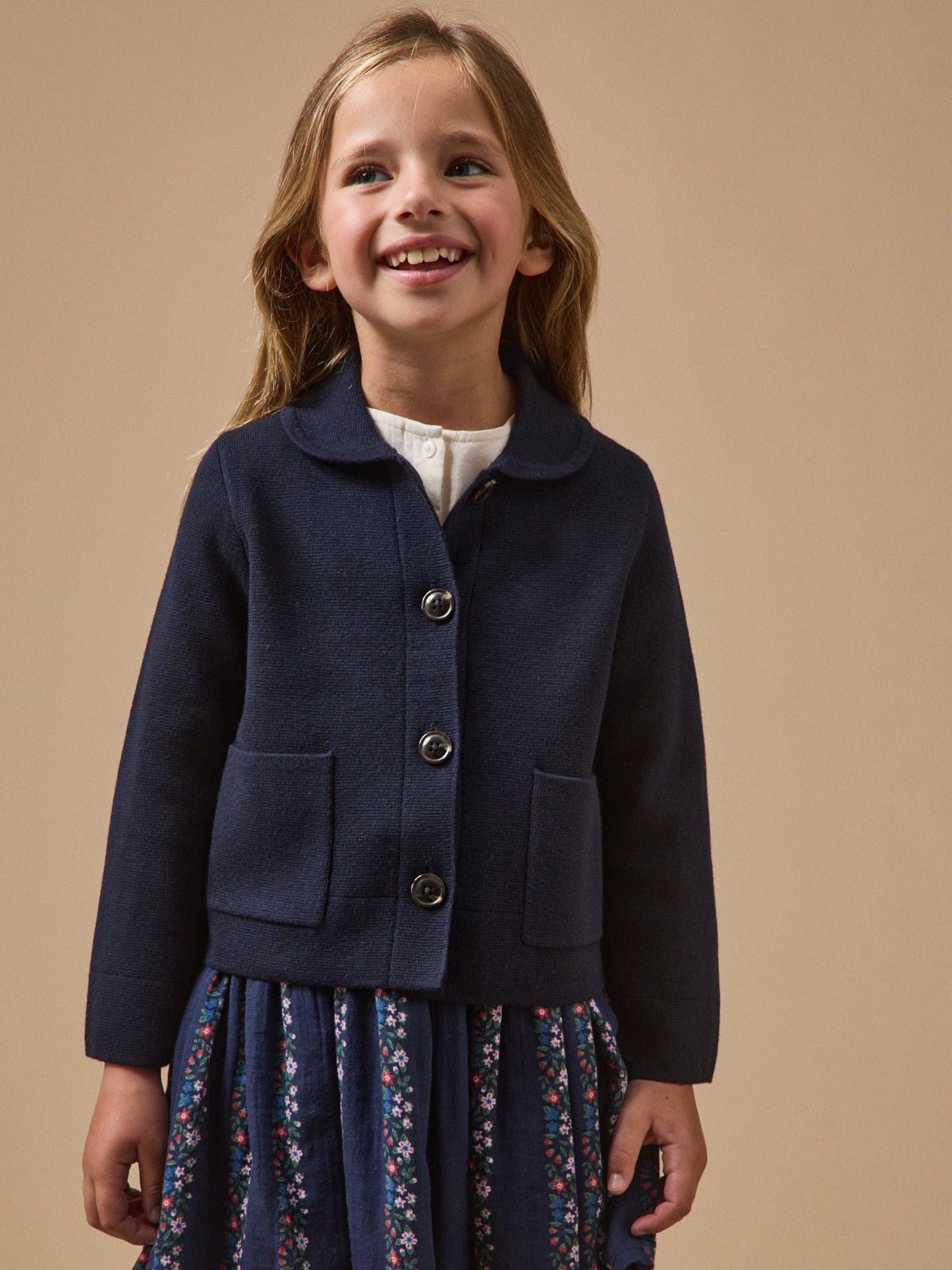 Cardigan en maille Milano Fille - collection Junior - 1