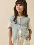 Cardigan Fille laine et mohair - 1
