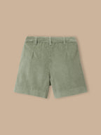 Short velours gaufré taille haute Fille - 2