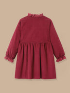 Robe Fille en velours - 2
