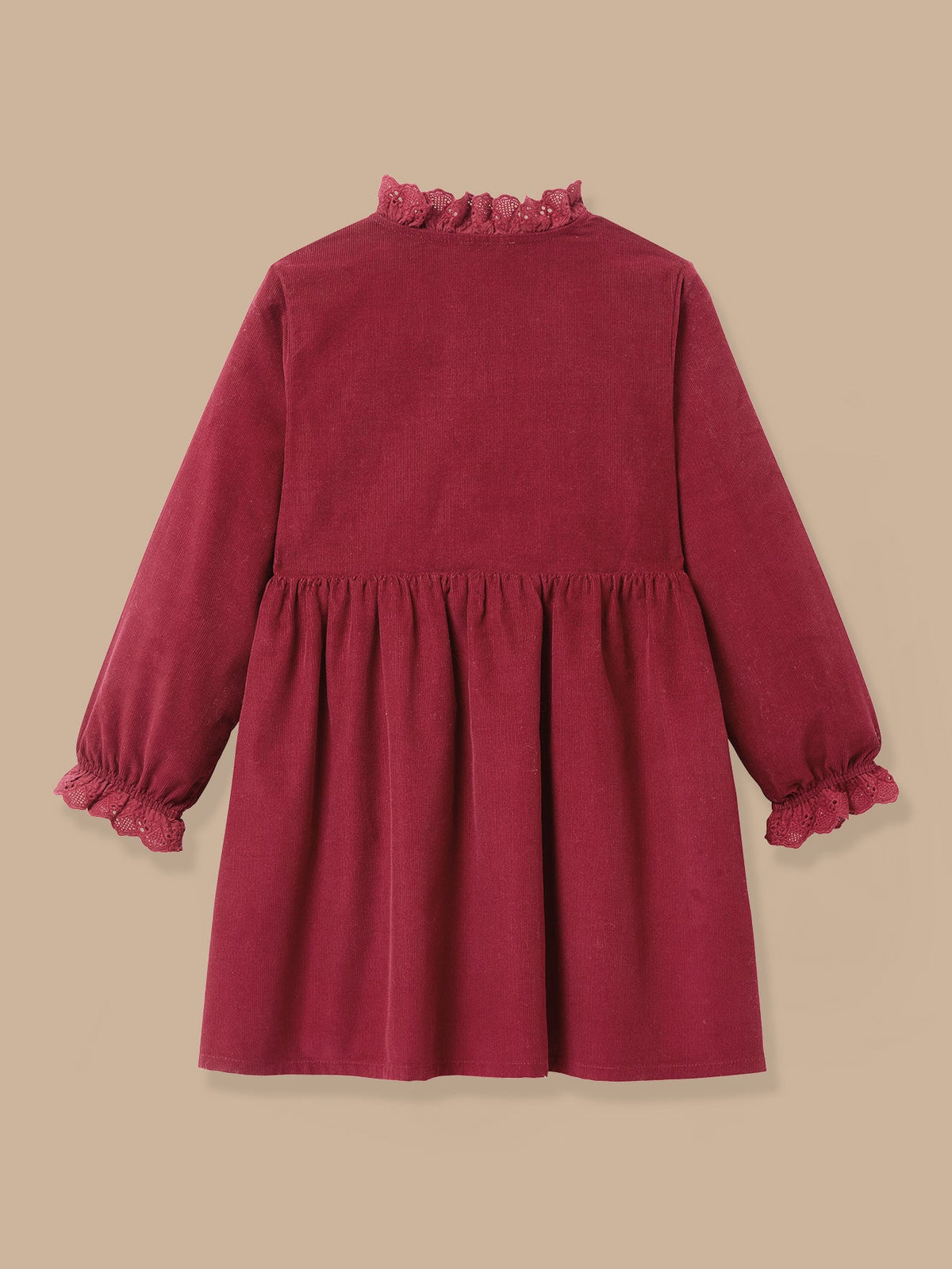 Robe Fille en velours - 2