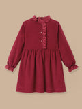 Robe Fille en velours - 1