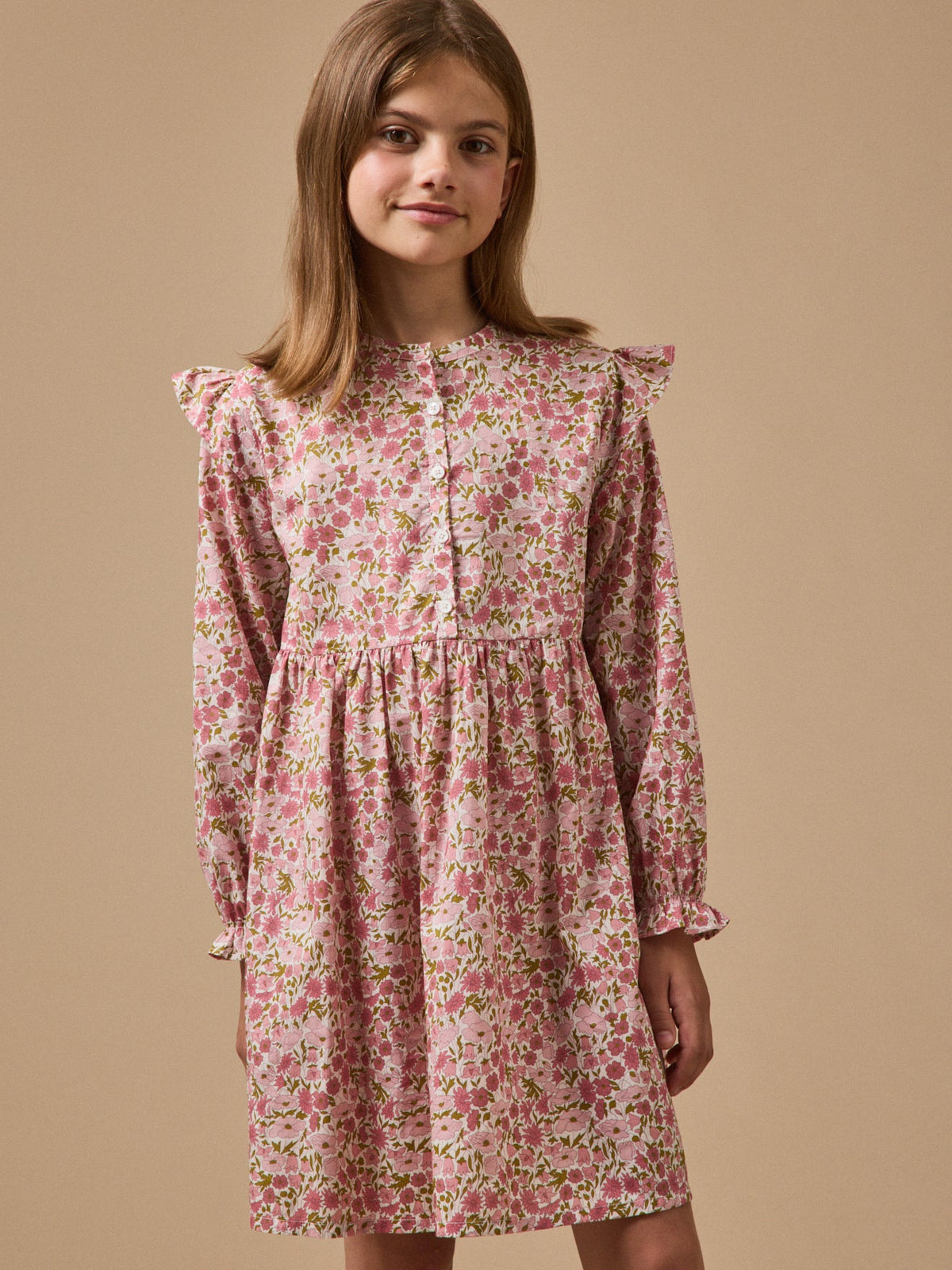 Robe en tissu Liberty Fille - 1