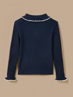 Pull en fine jauge Fille - 2