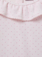 Pyjama velours imprimé pois Fille - 2