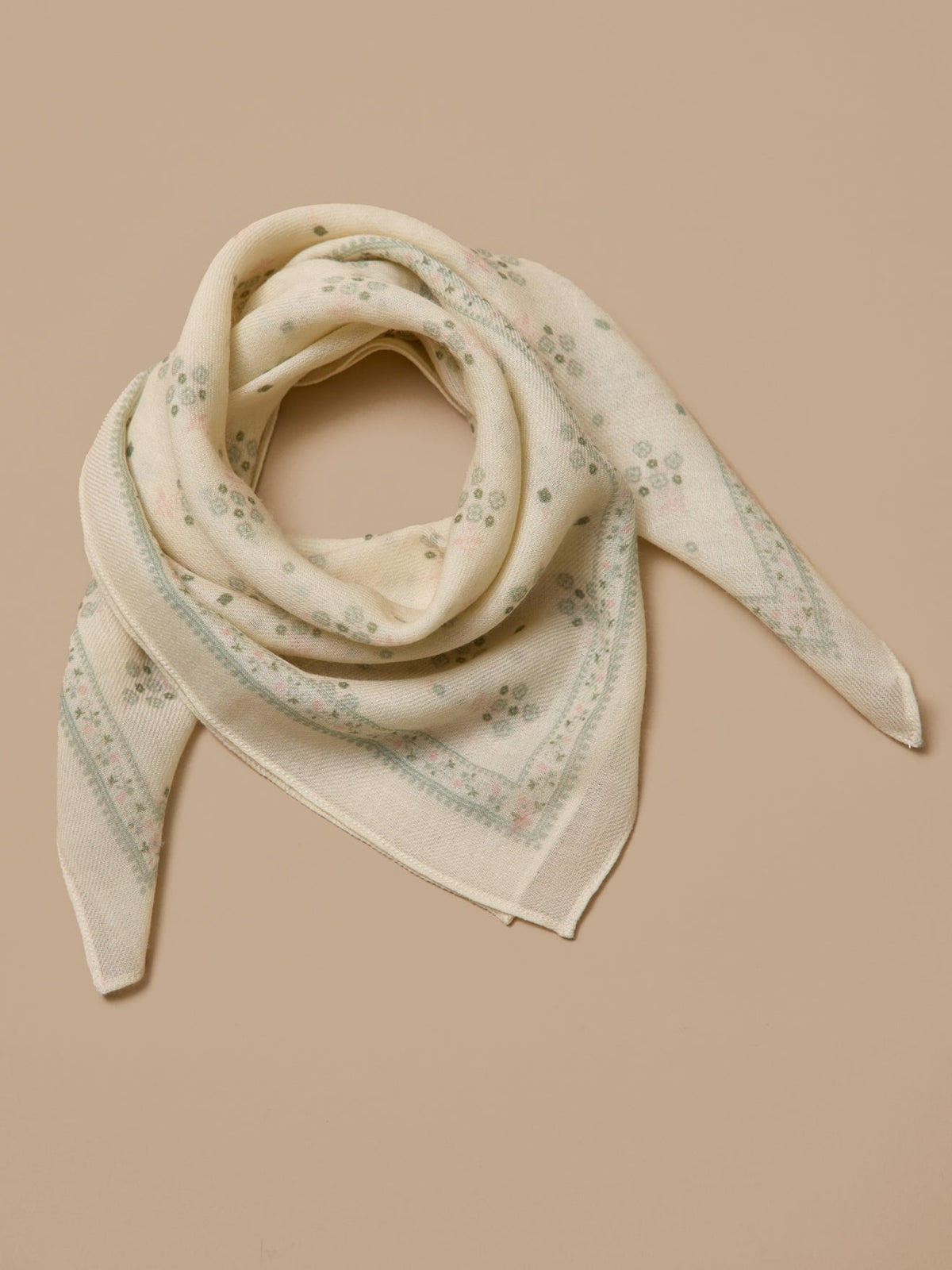 Foulard imprimé en laine Fille - 2