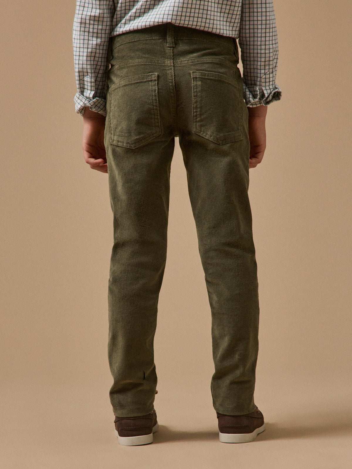 Slim en velours Garçon - 2