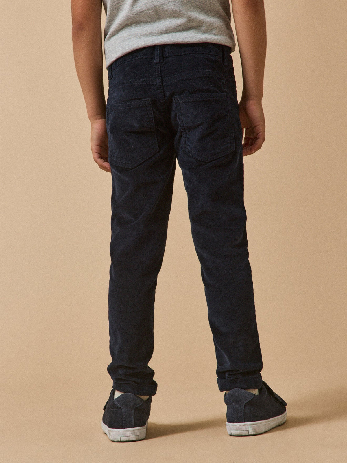 Slim en velours Garçon - 2
