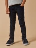 Slim en velours Garçon - 1