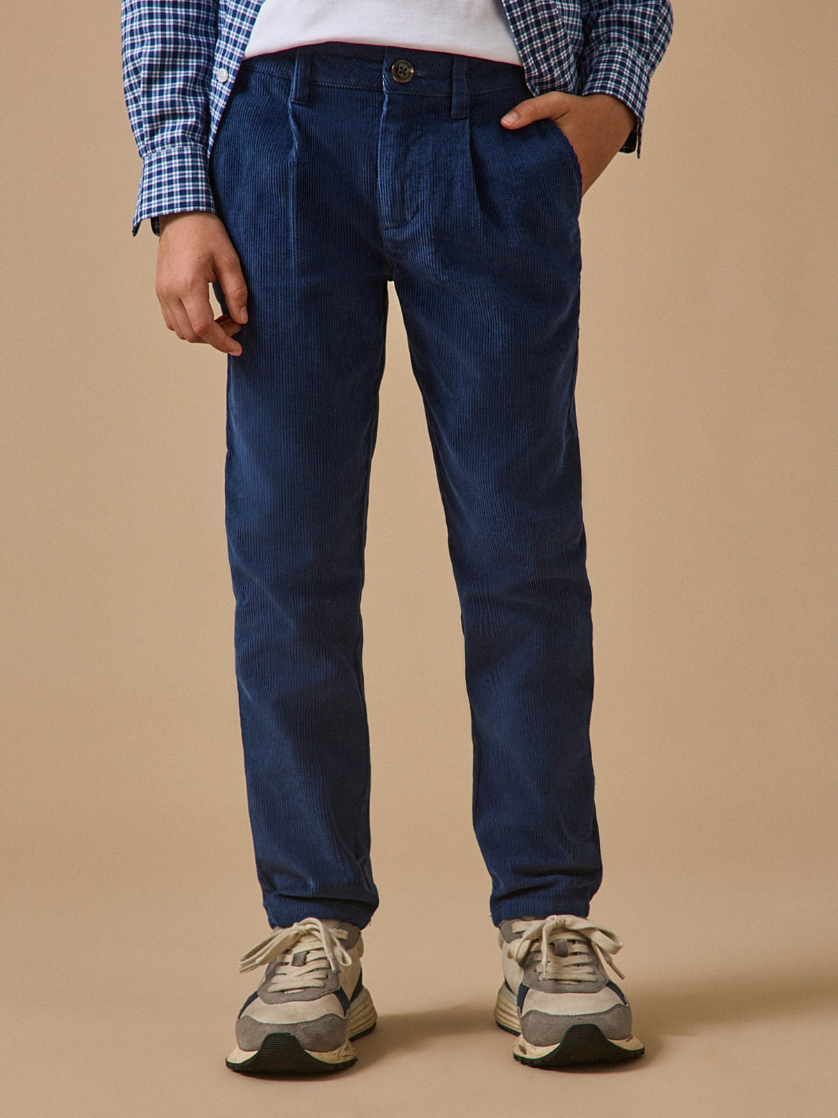 Pantalon Chino Garçon en velours - 1