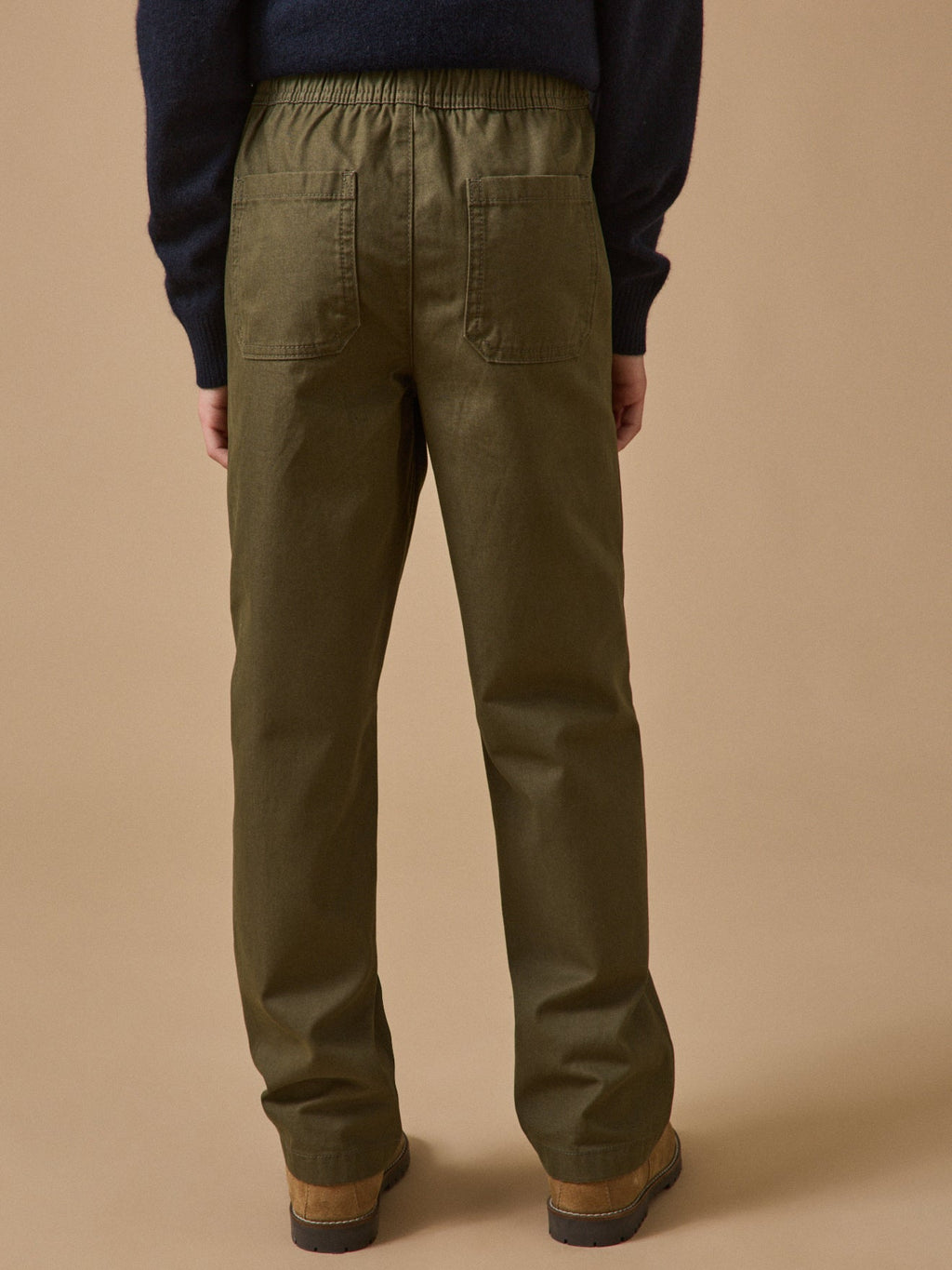 Pantalon relax en twill Garçon - 2