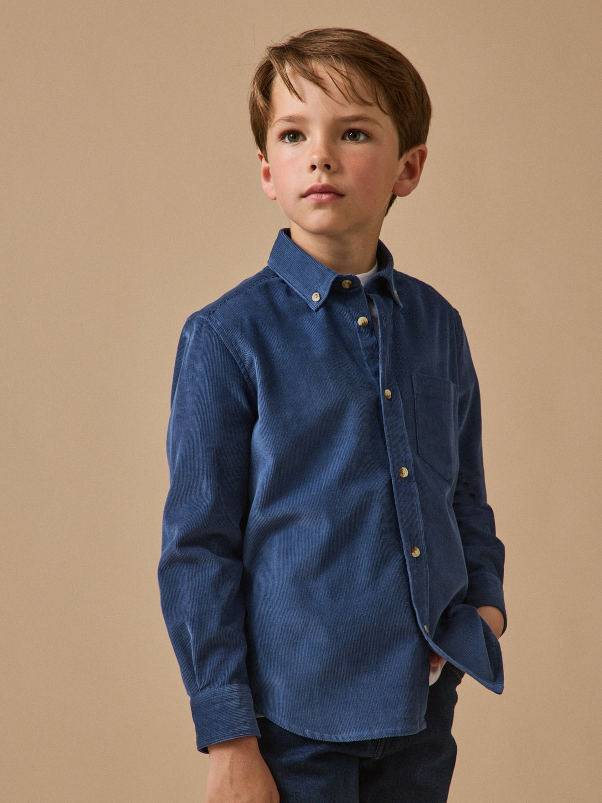 Chemise en velours Garçon - 3