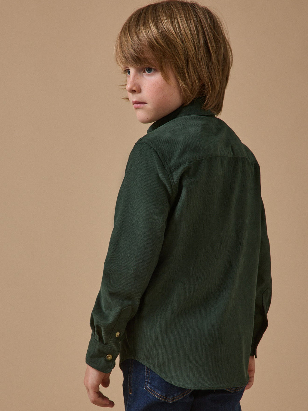 Chemise en velours Garçon - 2