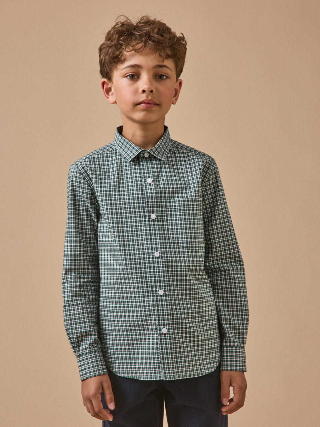 Chemise à carreaux Garçon - 1
