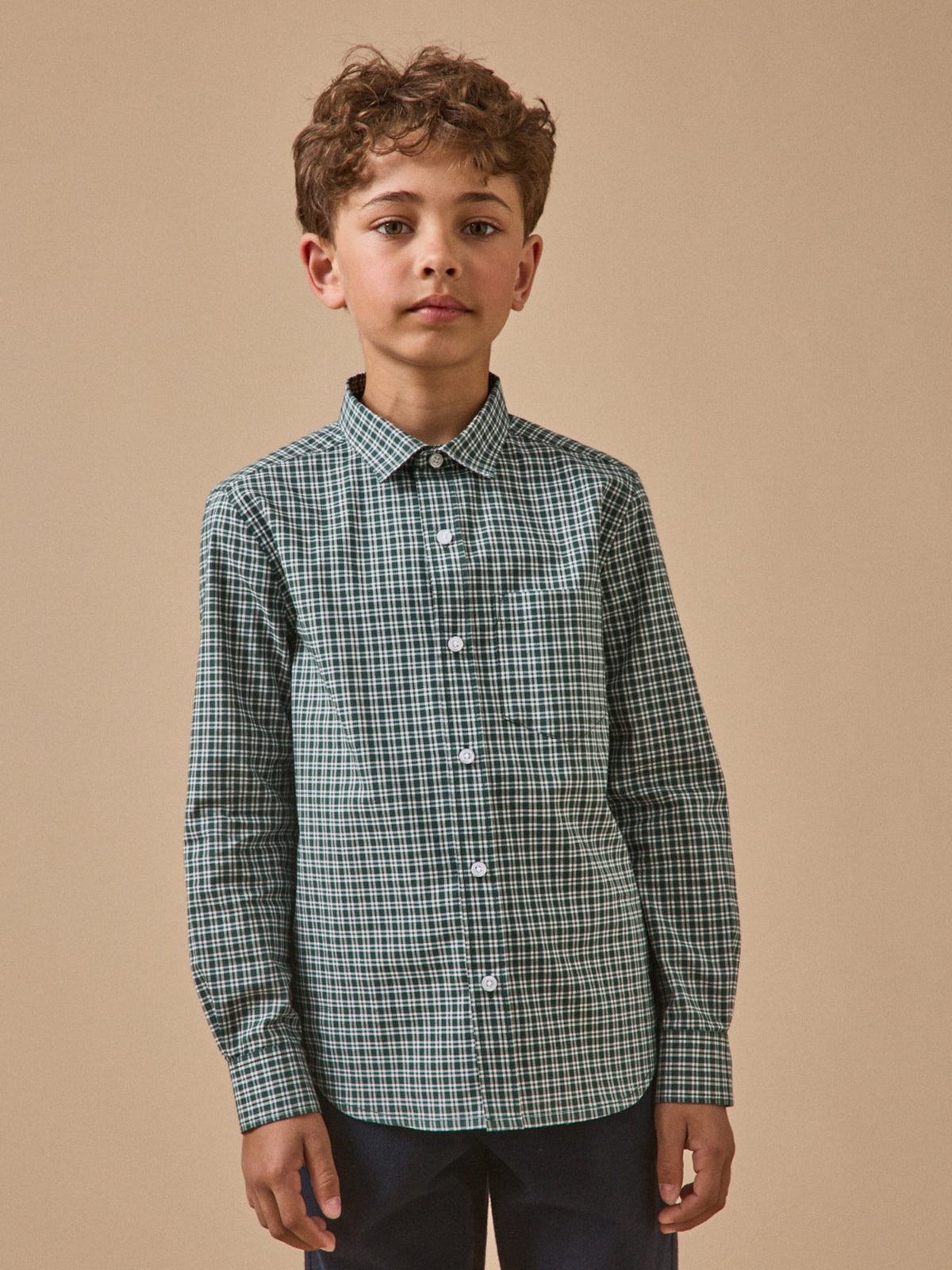 Chemise à carreaux Garçon - 1