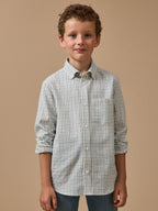Chemise à carreaux Tattersall Garçon - 1