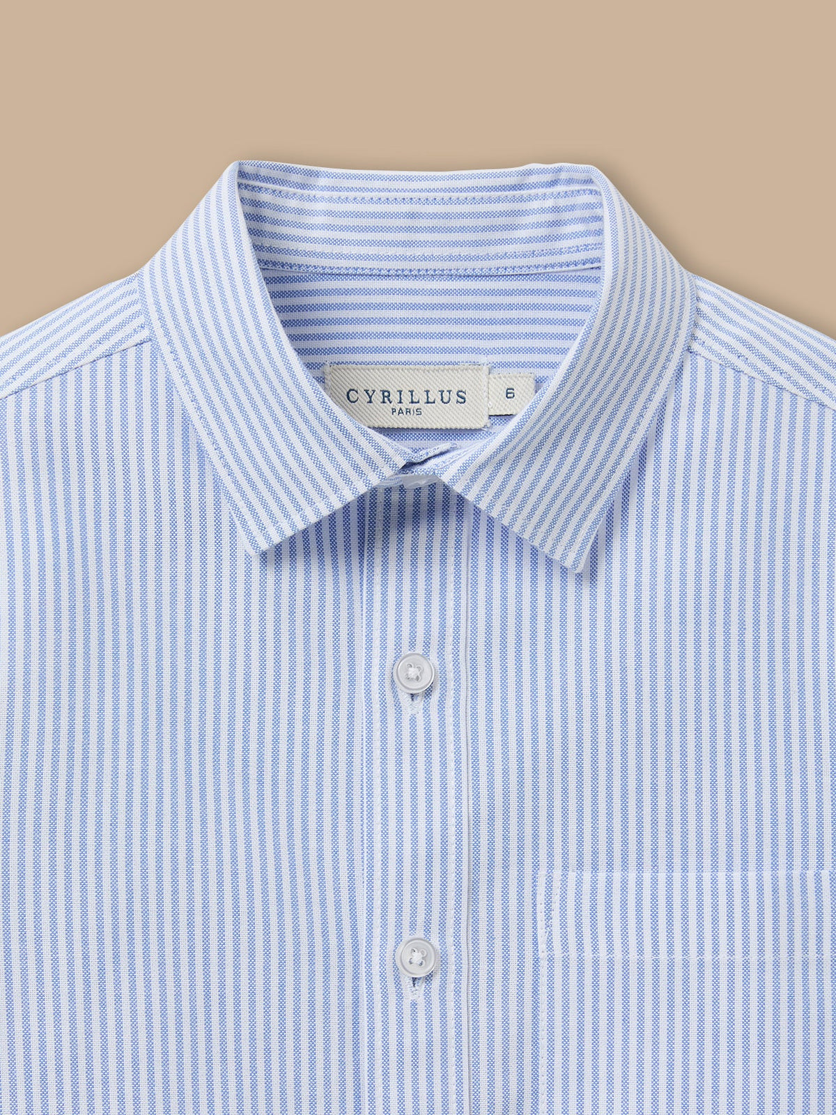 Chemise Oxford rayée Garçon - 2