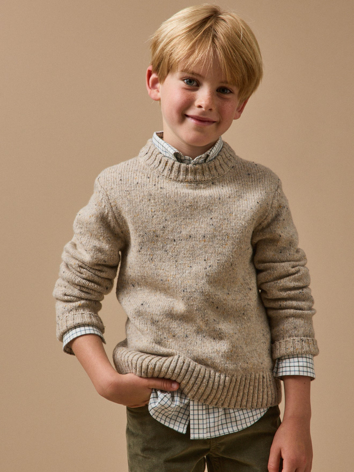 Pull en laine Garçon - 1