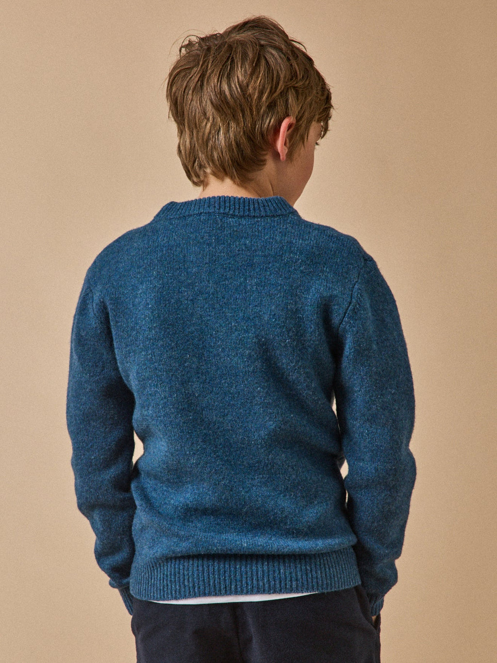 Pull Garçon en laine merinos - 2