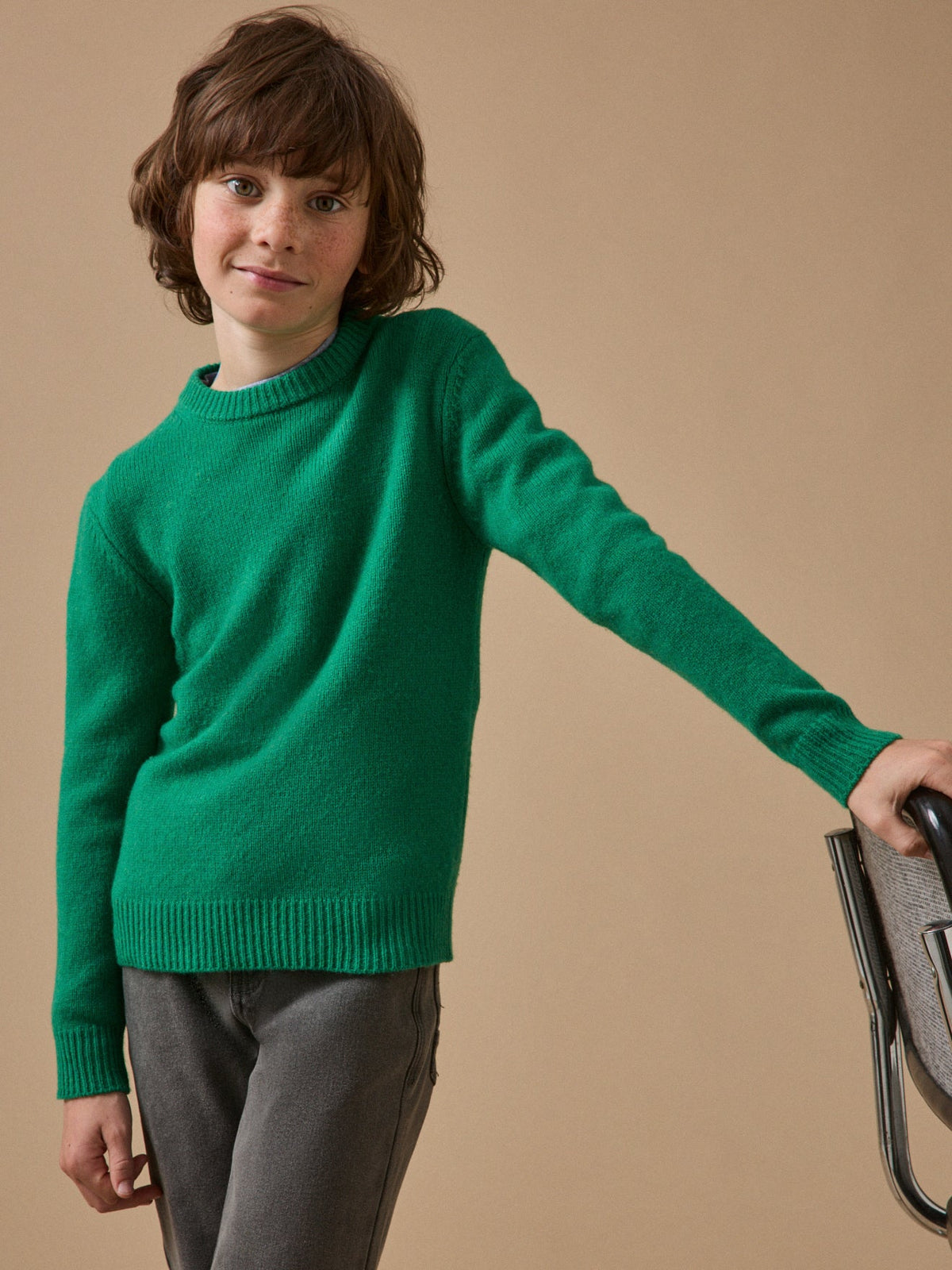 Pull Garçon en laine merinos - 6