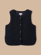 Veste sans manches en sherpa Garçon - 1