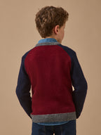 Pull colorblock en laine Garçon - 2