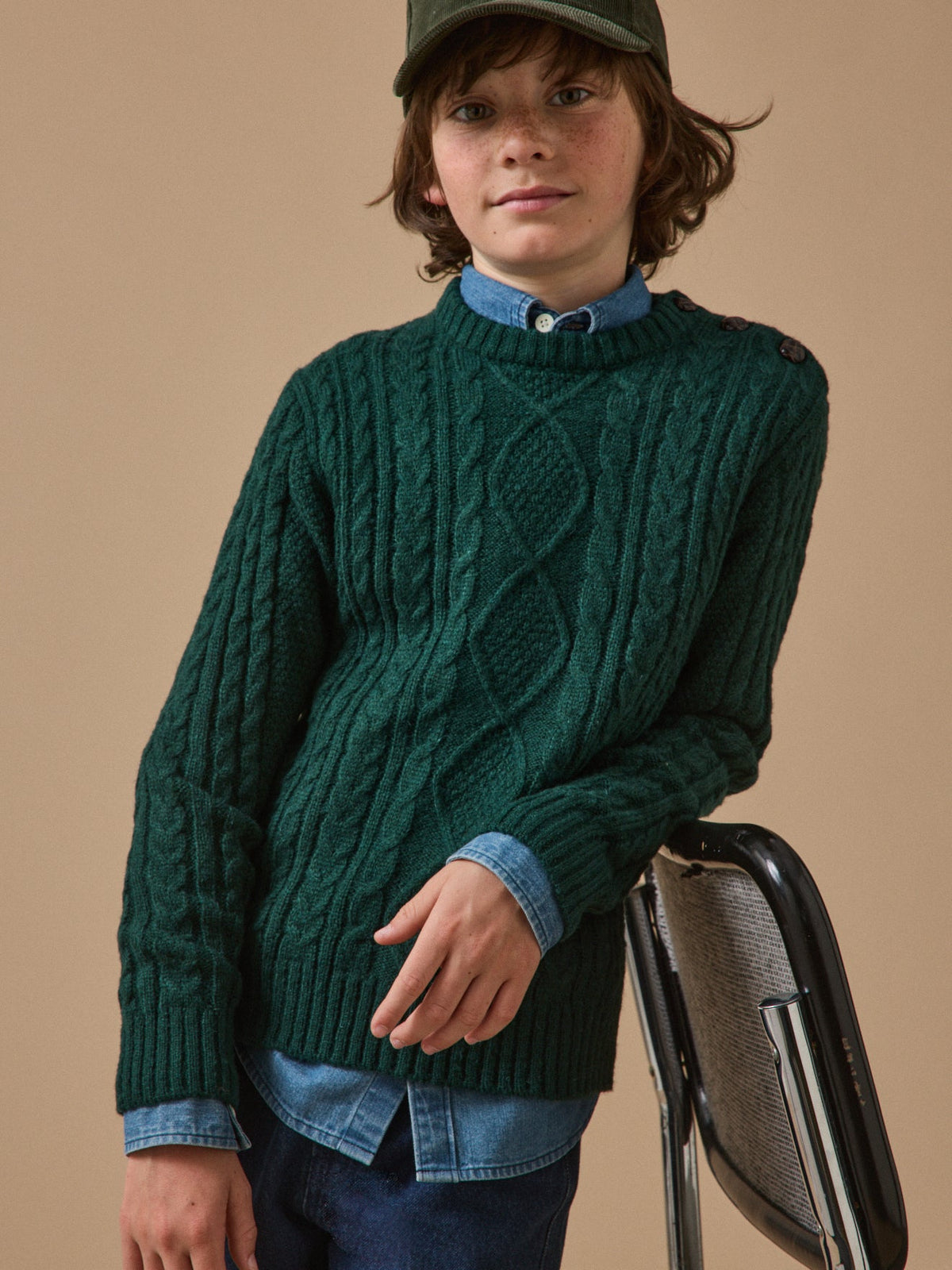 Pull torsadé Garçon - 4