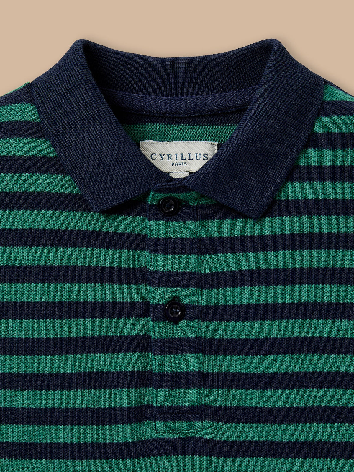 Polo rayé maille piquée Garçon - 2