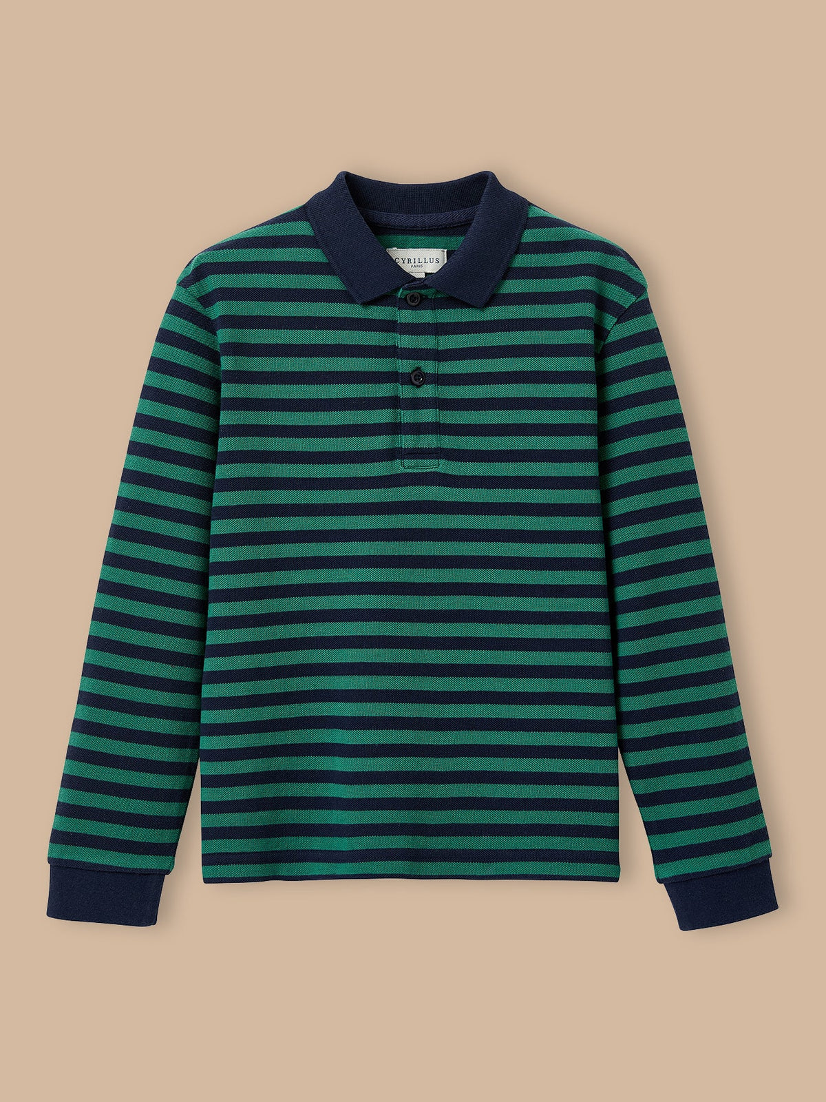 Polo rayé maille piquée Garçon - 1