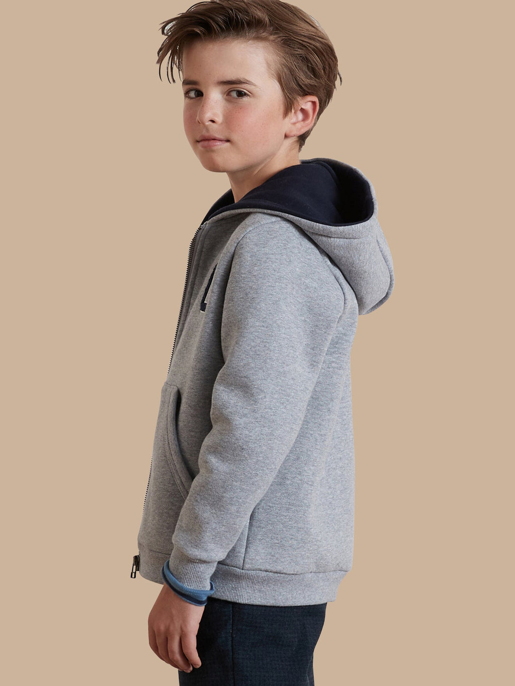 Sweat zippé à capuche Garçon - 1