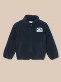 Cardigan zippé en sherpa Garçon - 1