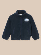 Cardigan zippé en sherpa Garçon - 1