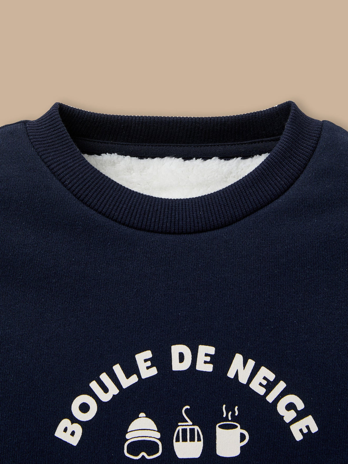 Sweat doublé sherpa Garçon - 2