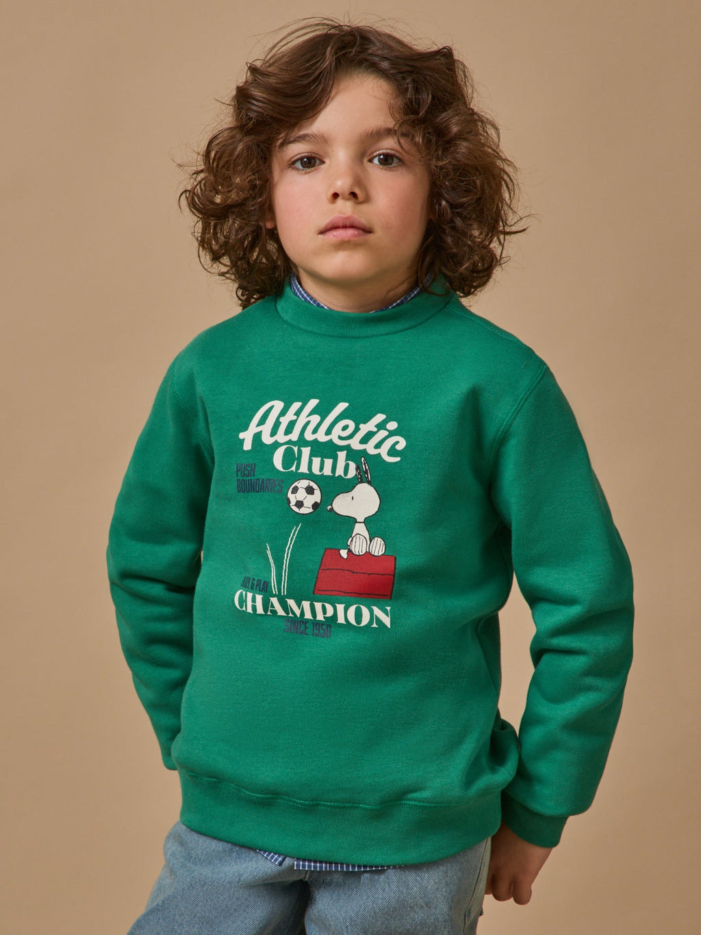 Sweat Enfant Cyrillus X PEANUTS™ - Collection Snoopy - 1