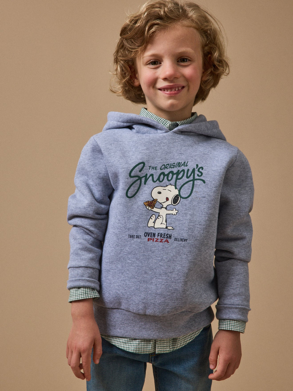Sweat à capuche Enfant Cyrillus X PEANUTS™- Collection Snoopy - 1