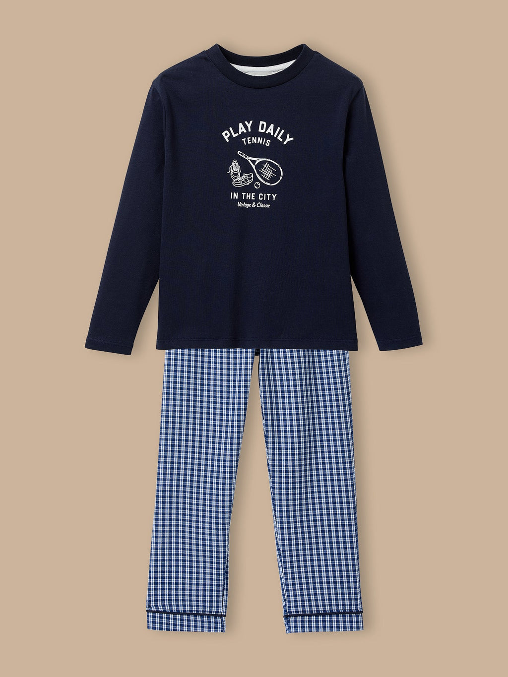 Pyjama imprimé Garçon - Coton biologique - 1