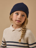 Bonnet laine mérinos enfant - Cyrillus X les 3 Tricoteurs - 1