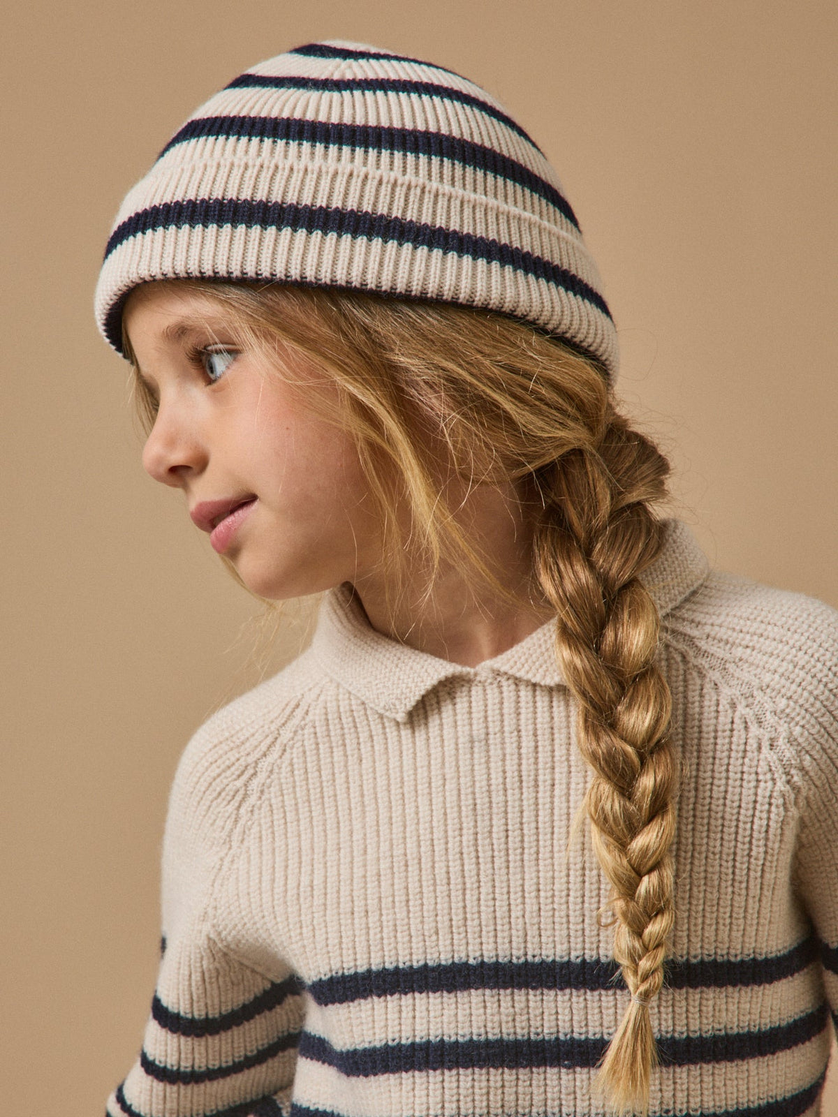 Bonnet laine mérinos enfant - Cyrillus X les 3 Tricoteurs - 3